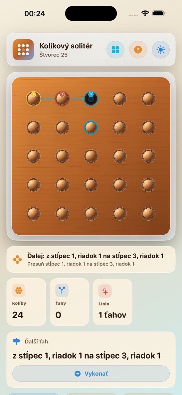 Wood Peg Solitaire ios App Store screenshot 8
