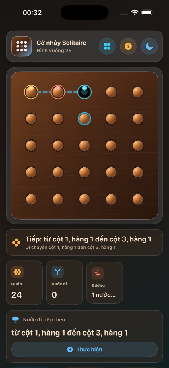 Wood Peg Solitaire ios App Store screenshot 7
