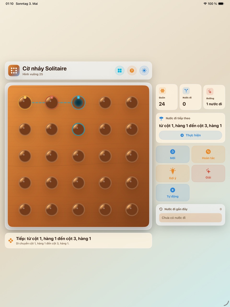 Wood Peg Solitaire ipados App Store screenshot 8