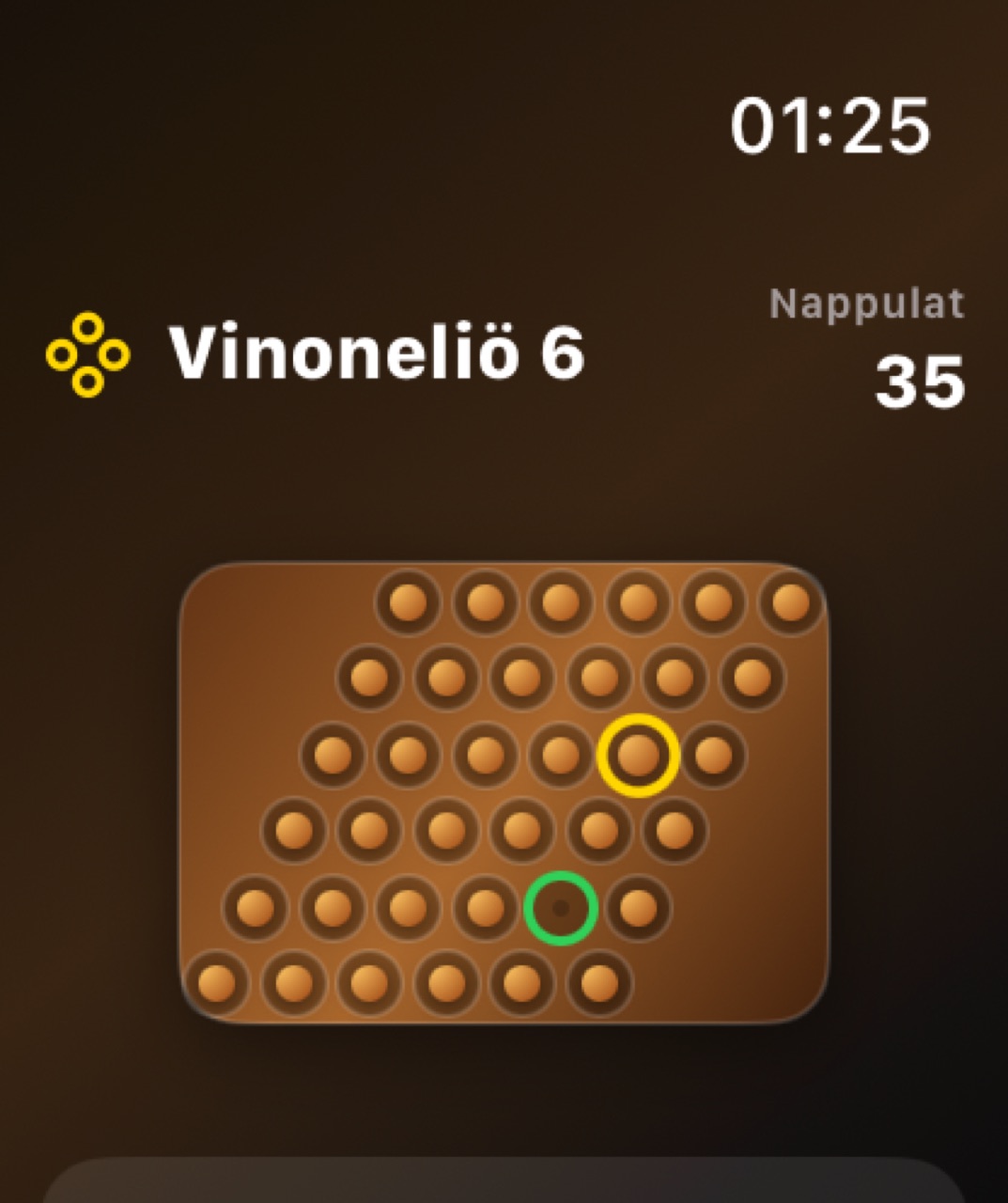 Wood Peg Solitaire watchos App Store screenshot 4