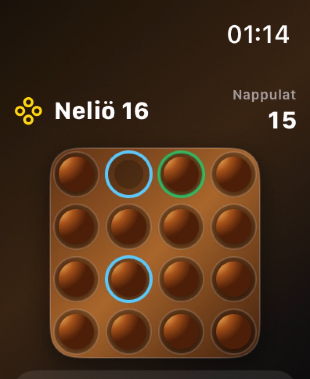 Wood Peg Solitaire watchos App Store screenshot 5