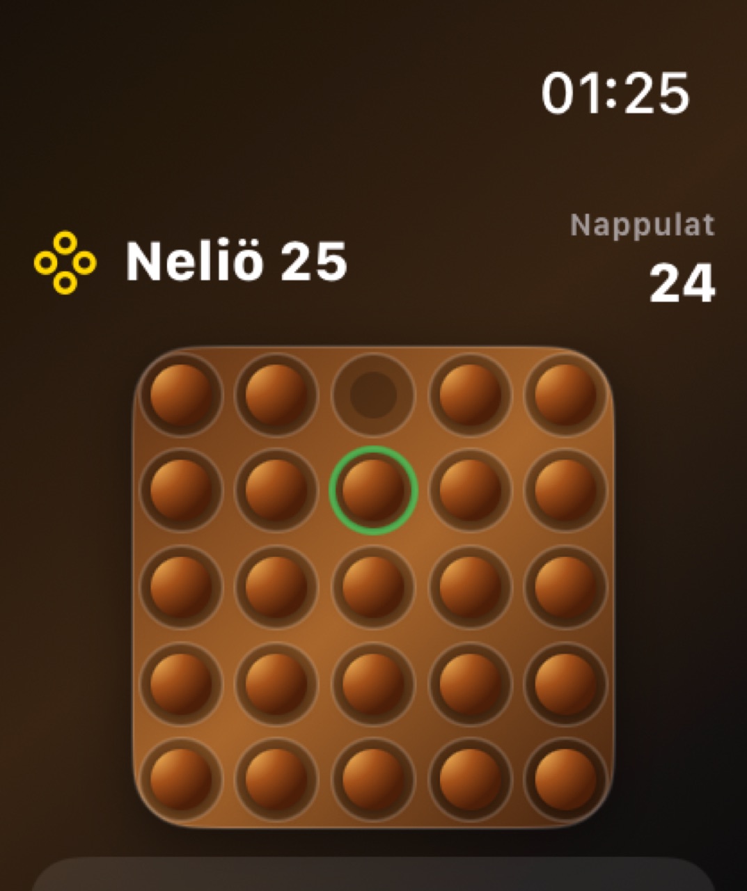 Wood Peg Solitaire watchos App Store screenshot 8
