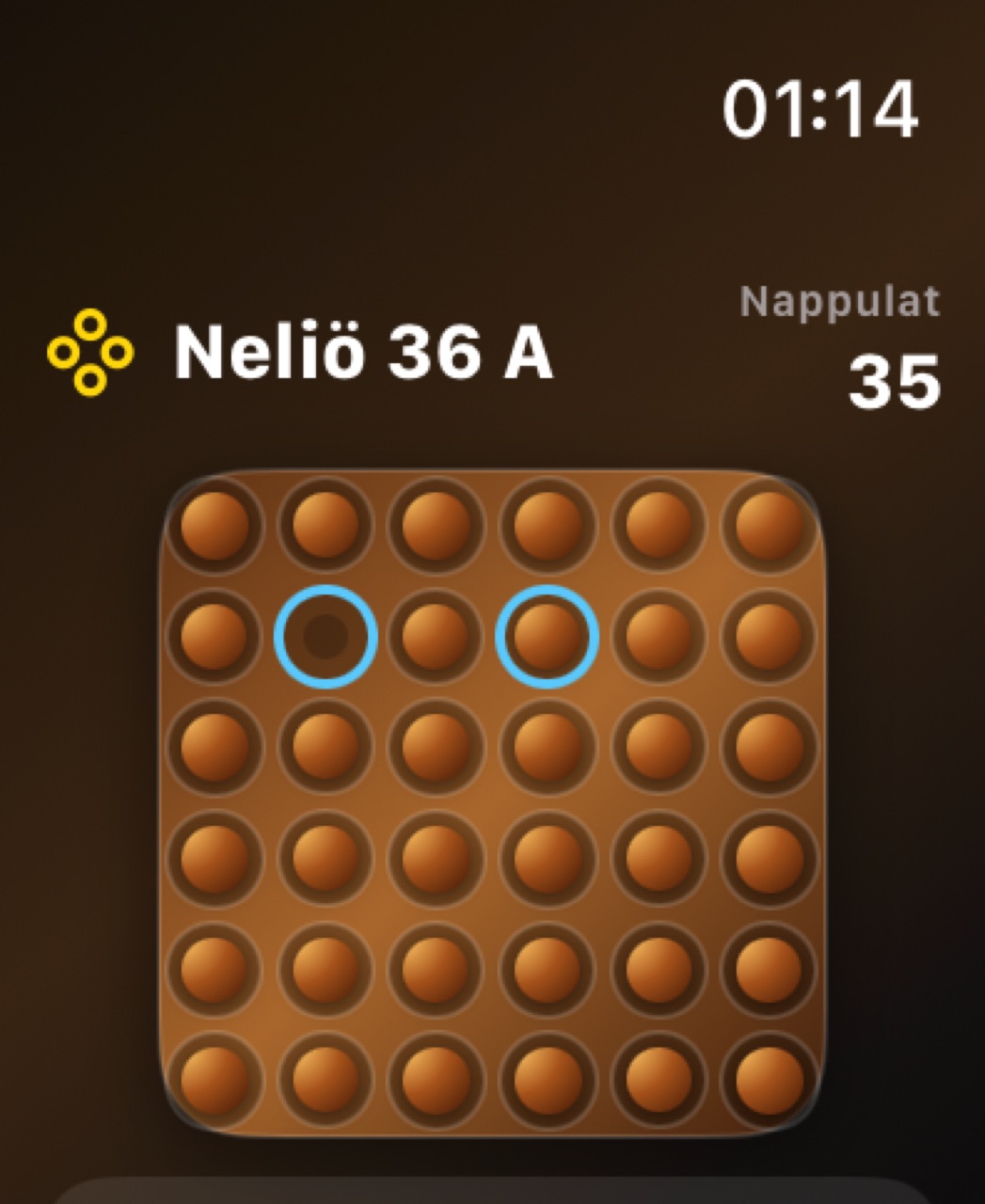 Wood Peg Solitaire watchos App Store screenshot 9