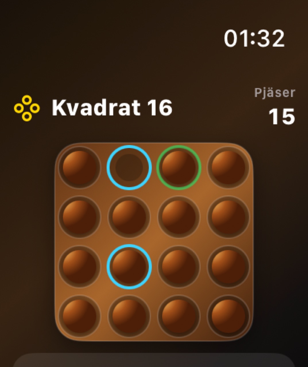 Wood Peg Solitaire watchos App Store screenshot 6