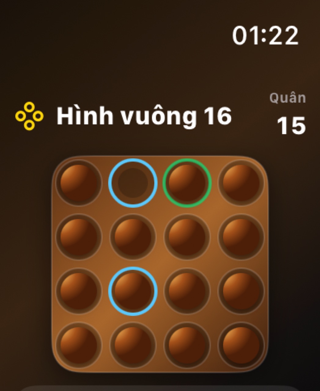 Wood Peg Solitaire watchos App Store screenshot 5