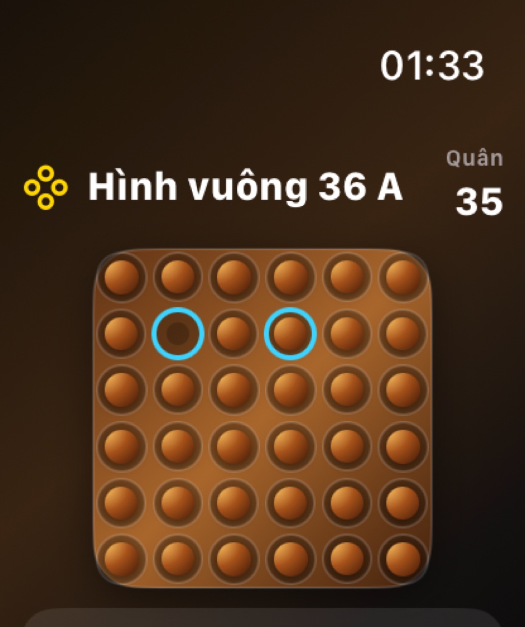Wood Peg Solitaire watchos App Store screenshot 10