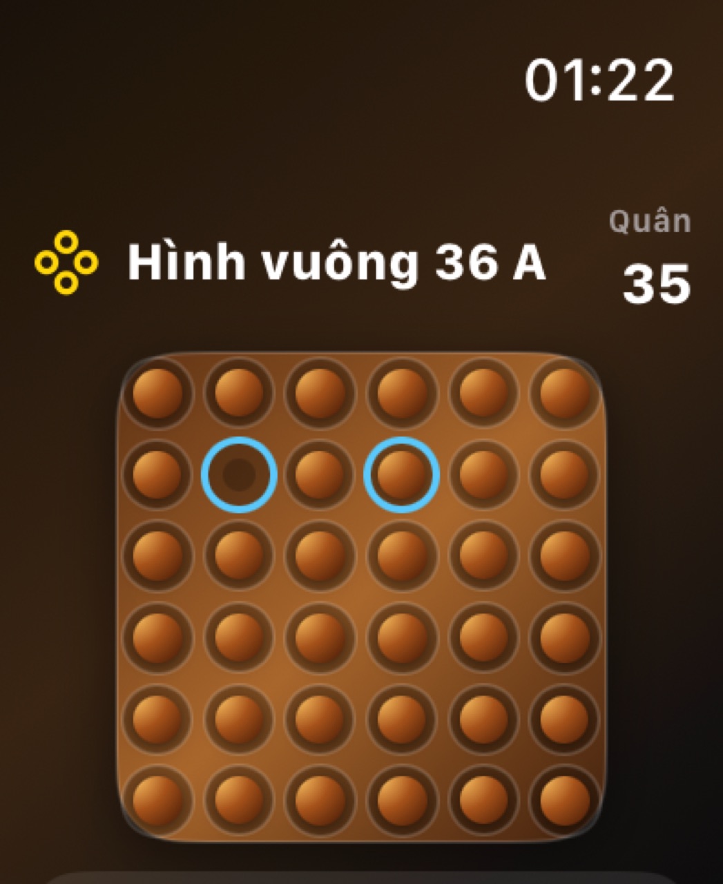Wood Peg Solitaire watchos App Store screenshot 9