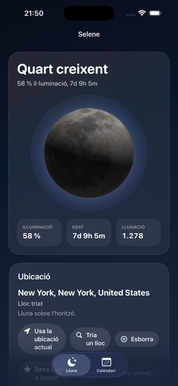 Selene ios App Store screenshot 1