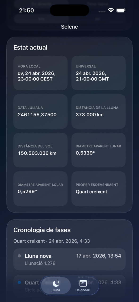 Selene ios App Store screenshot 3