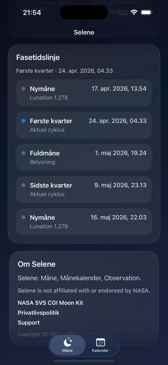Selene ios App Store screenshot 4