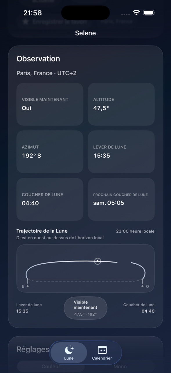 Selene ios App Store screenshot 2