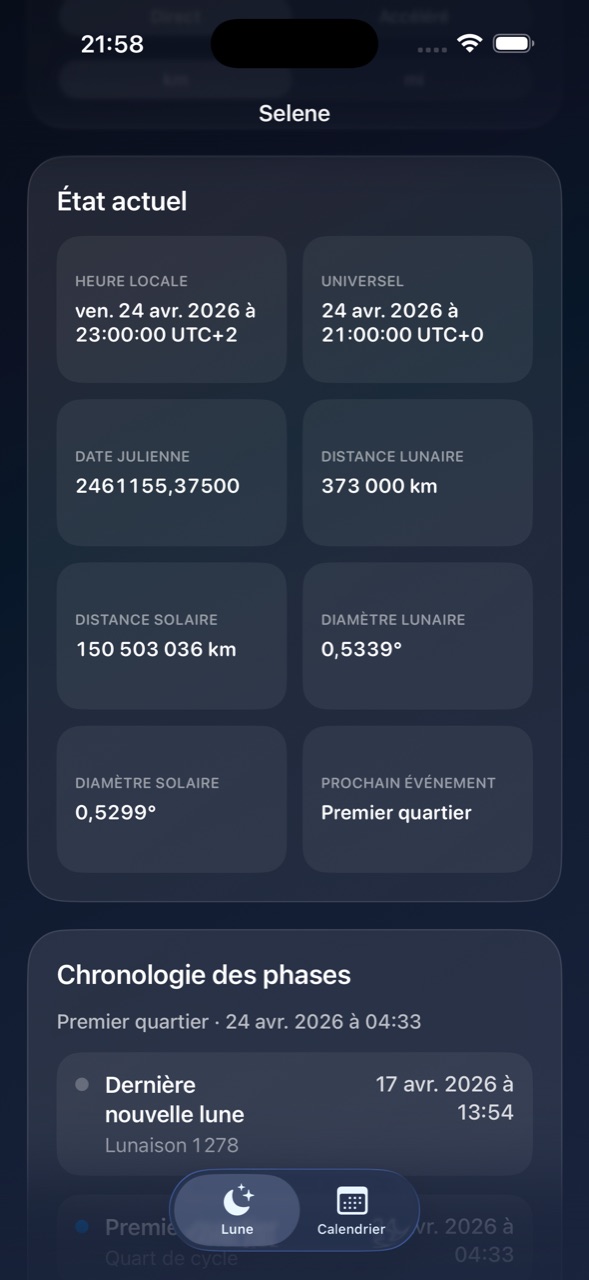 Selene ios App Store screenshot 3