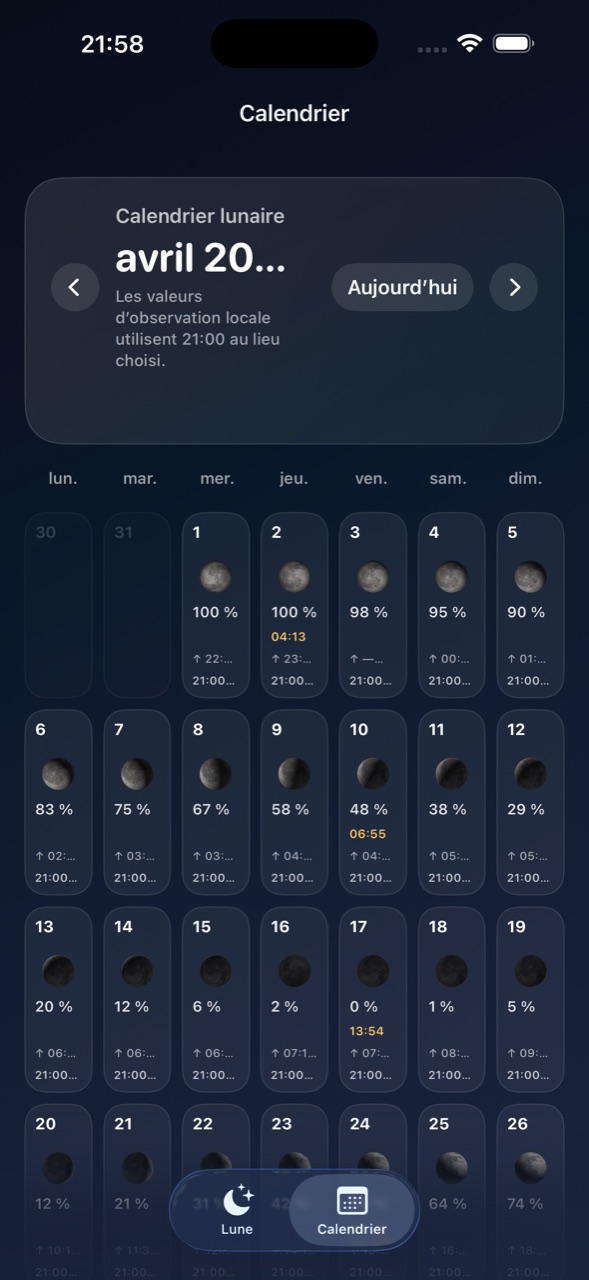 Selene ios App Store screenshot 5