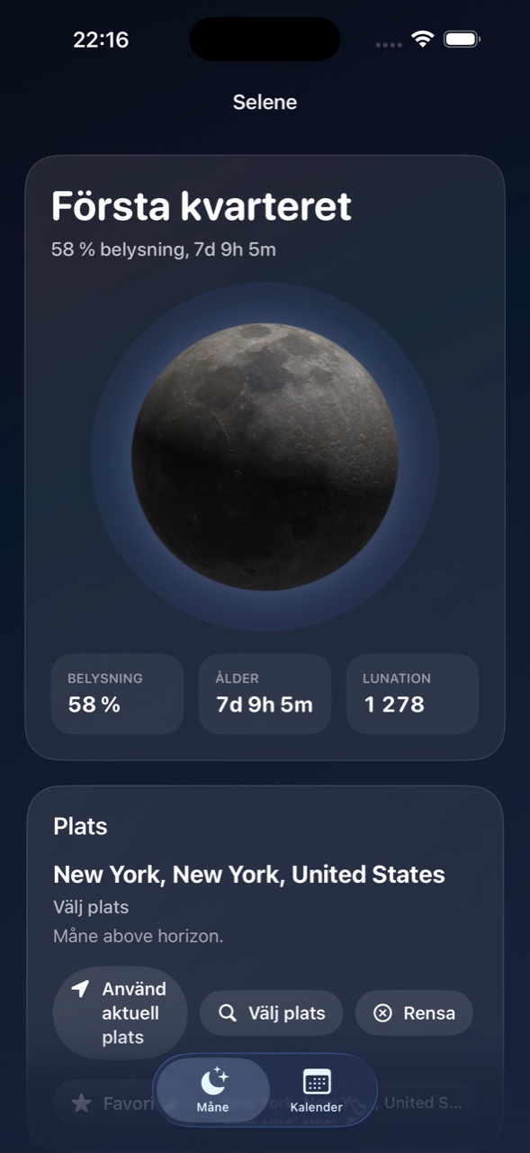 Selene ios App Store screenshot 1