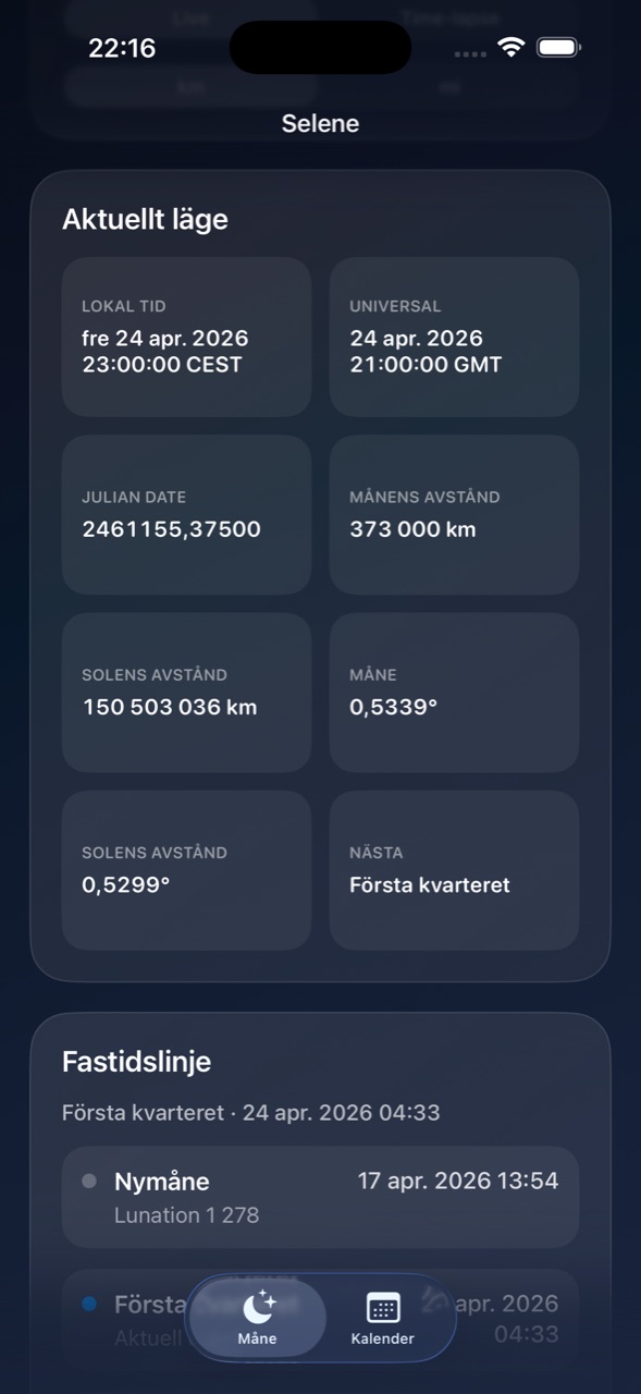 Selene ios App Store screenshot 3