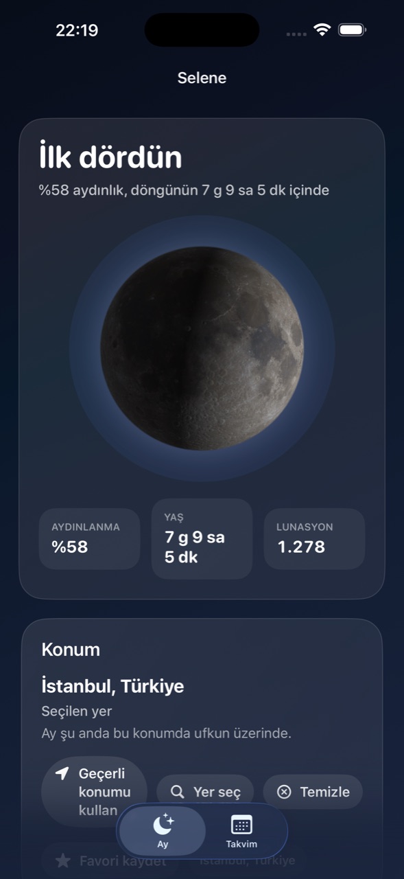 Selene ios App Store screenshot 1