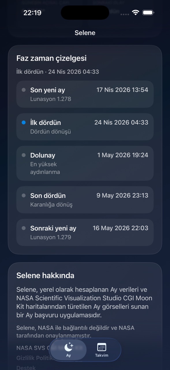 Selene ios App Store screenshot 4