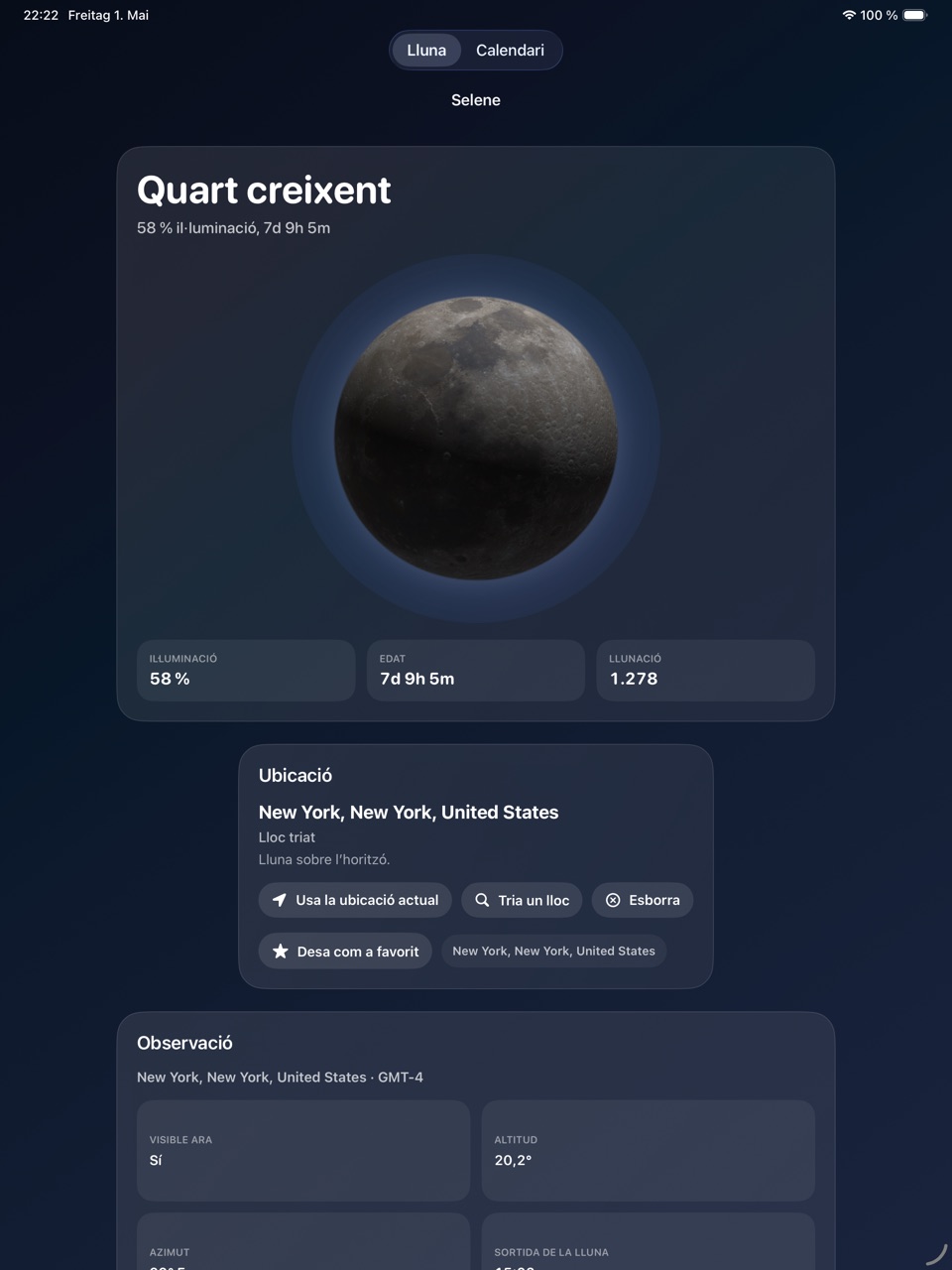 Selene ipados App Store screenshot 1