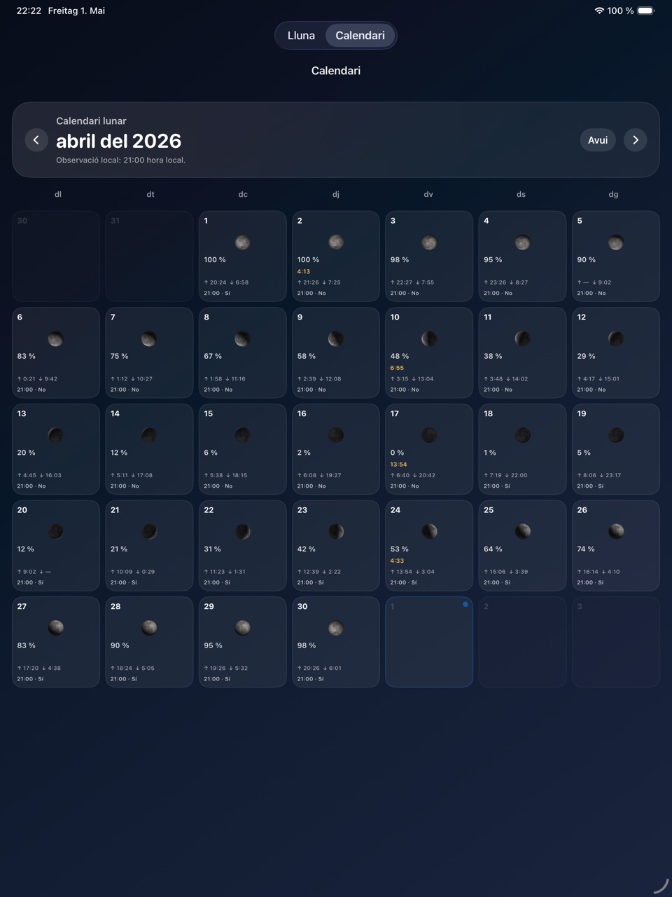 Selene ipados App Store screenshot 5