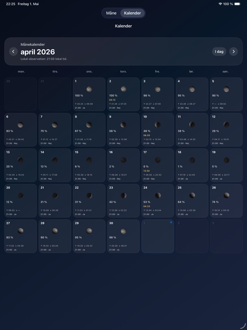 Selene ipados App Store screenshot 5