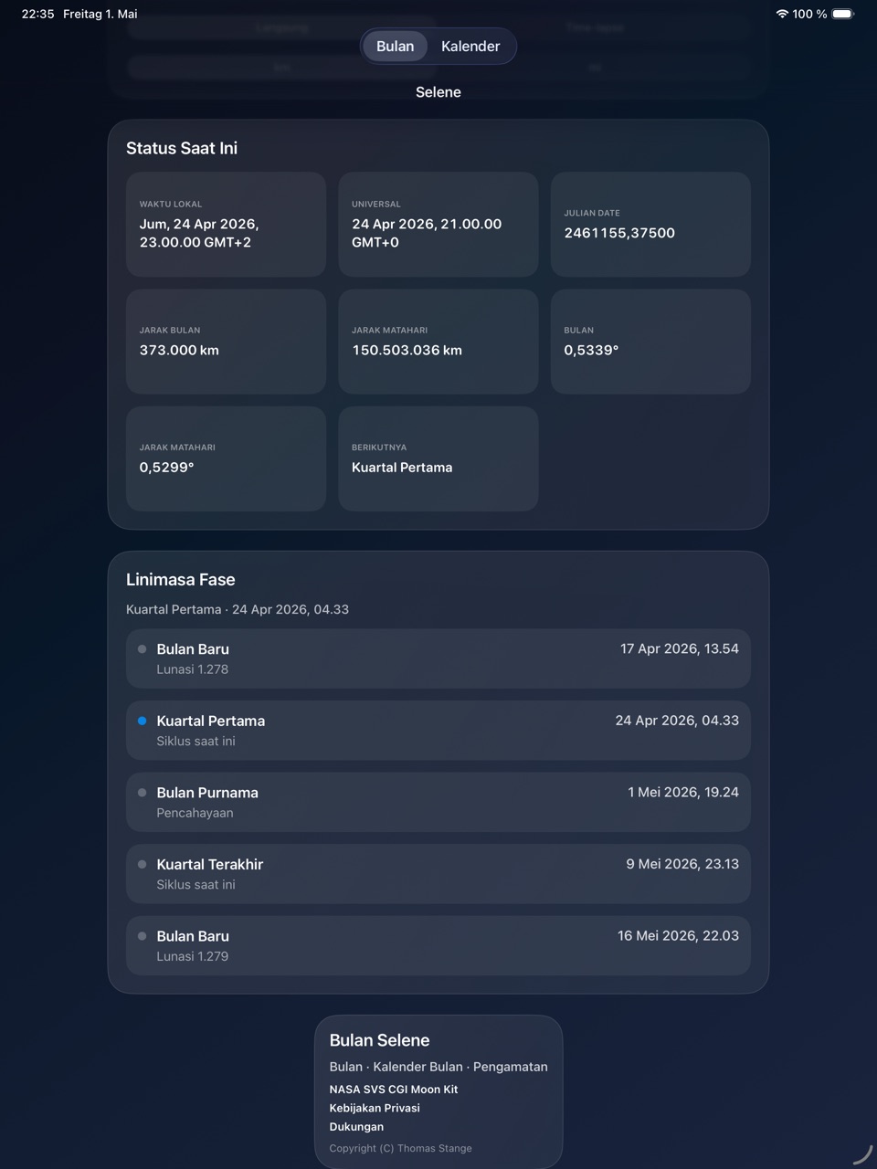 Selene ipados App Store screenshot 3