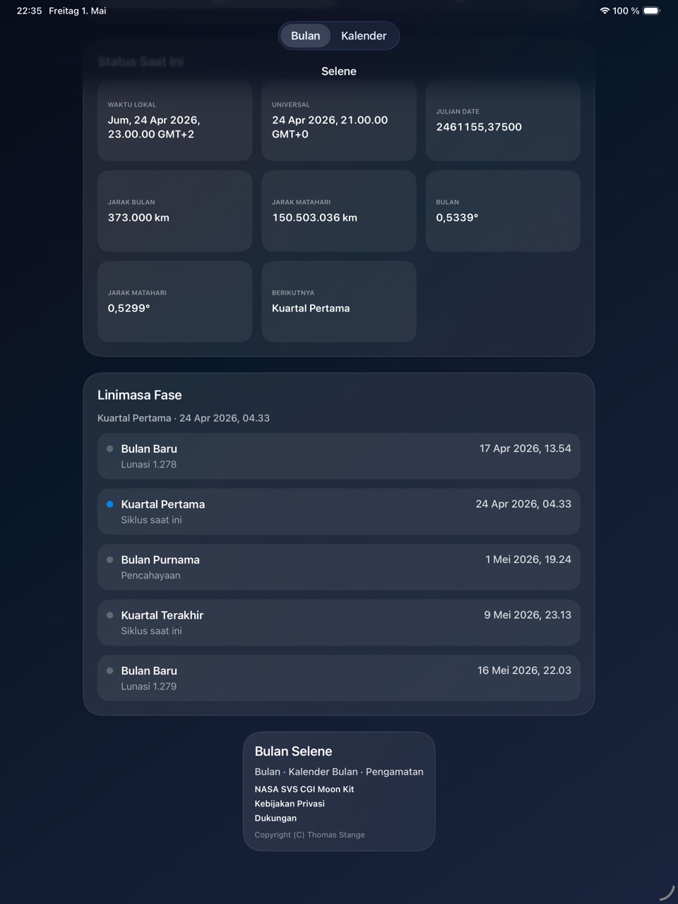 Selene ipados App Store screenshot 4