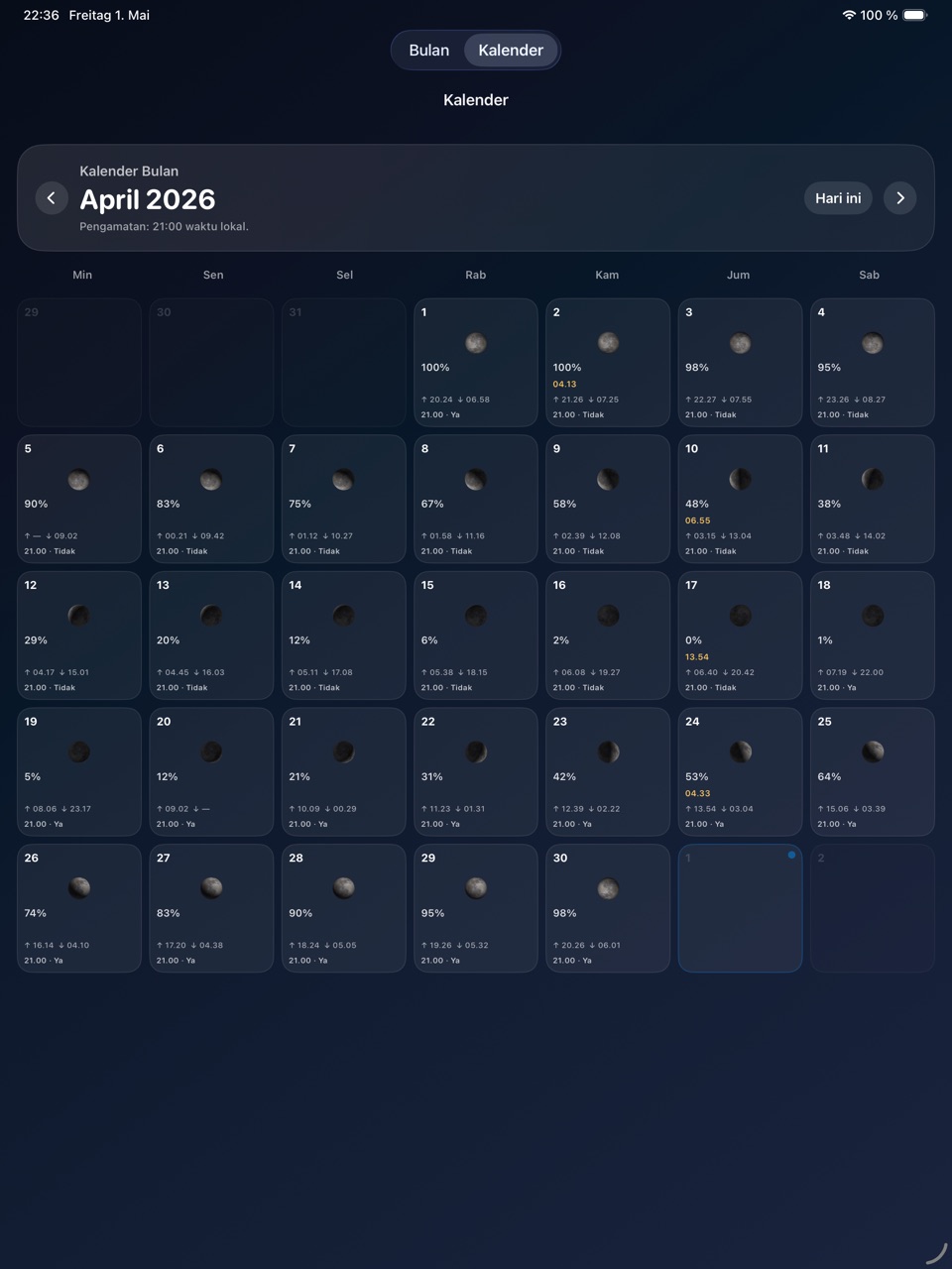 Selene ipados App Store screenshot 5