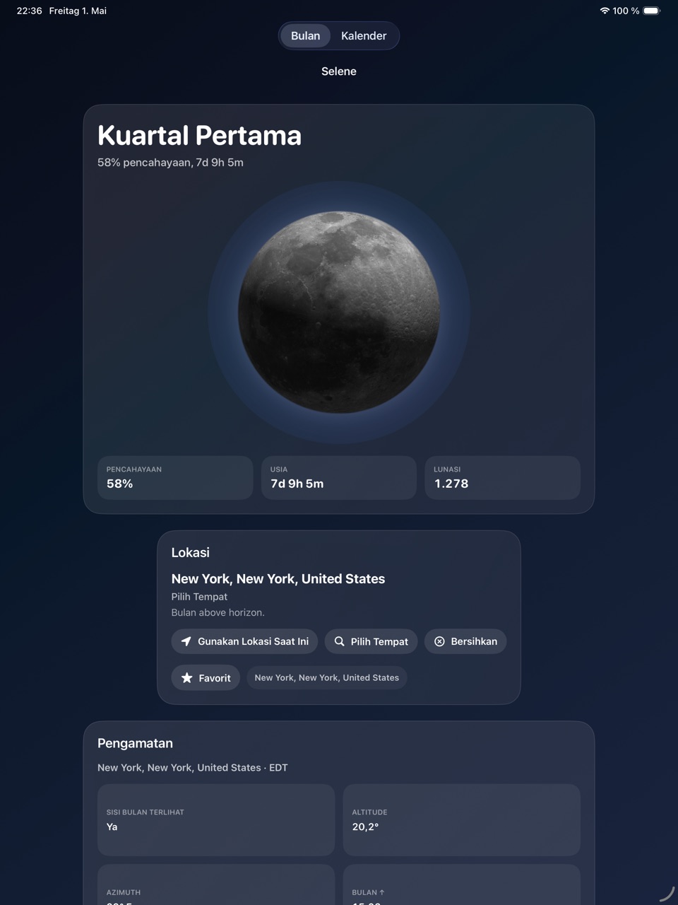 Selene ipados App Store screenshot 6