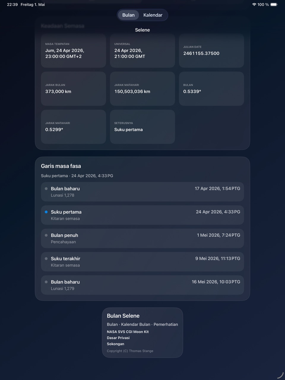 Selene ipados App Store screenshot 4