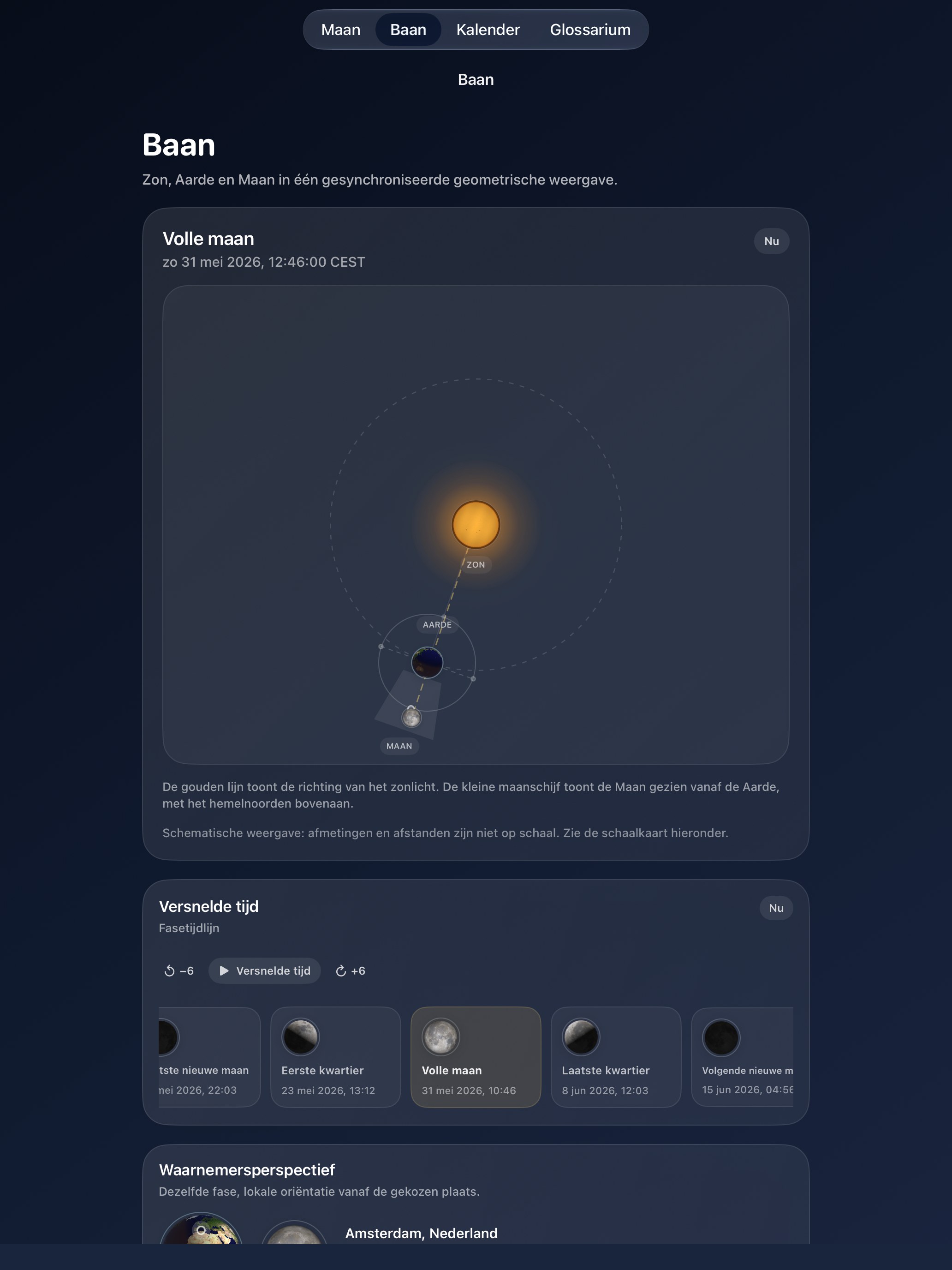 Selene iPad screenshot 4: iPad · Baan