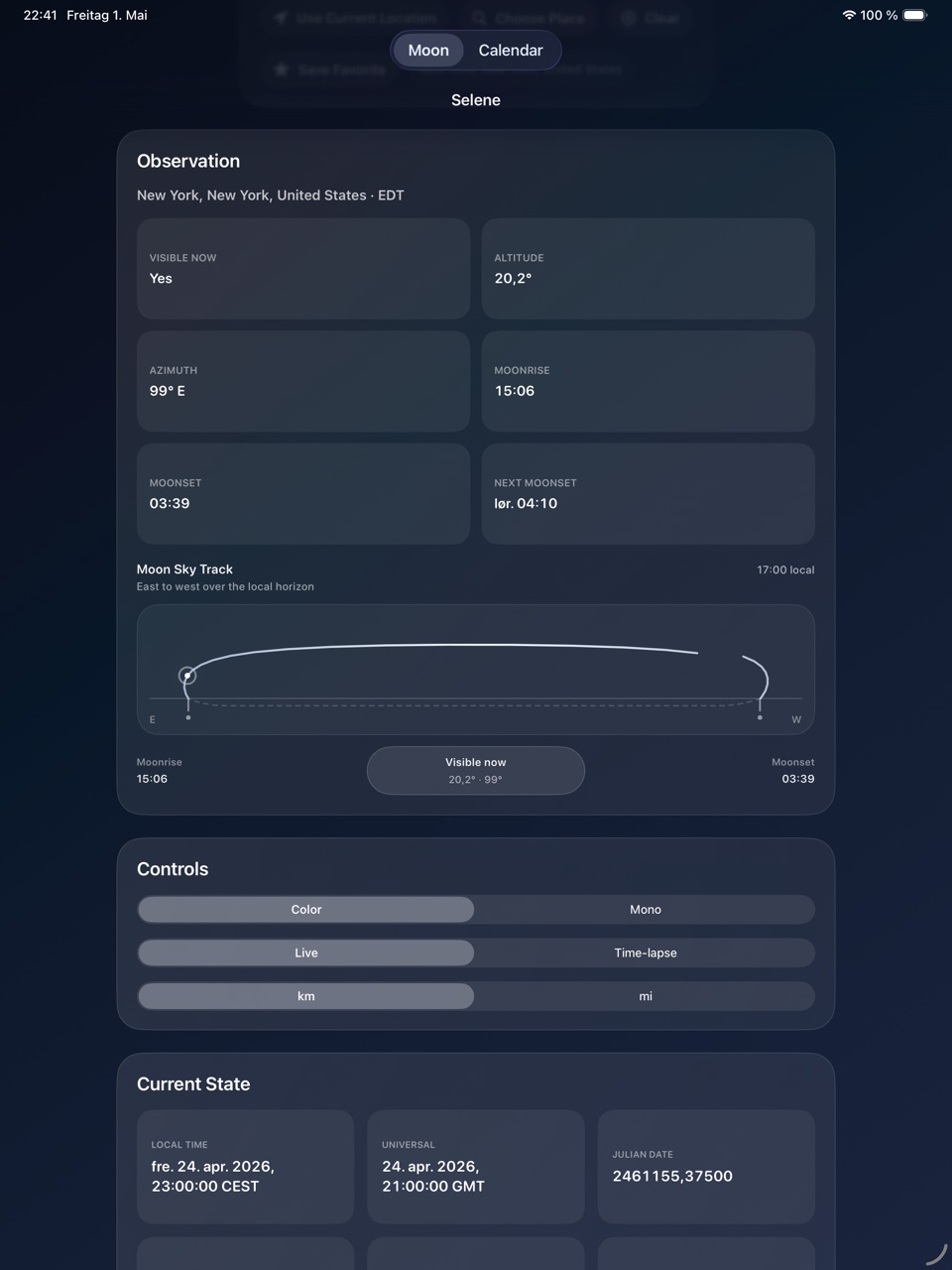 Selene ipados App Store screenshot 2