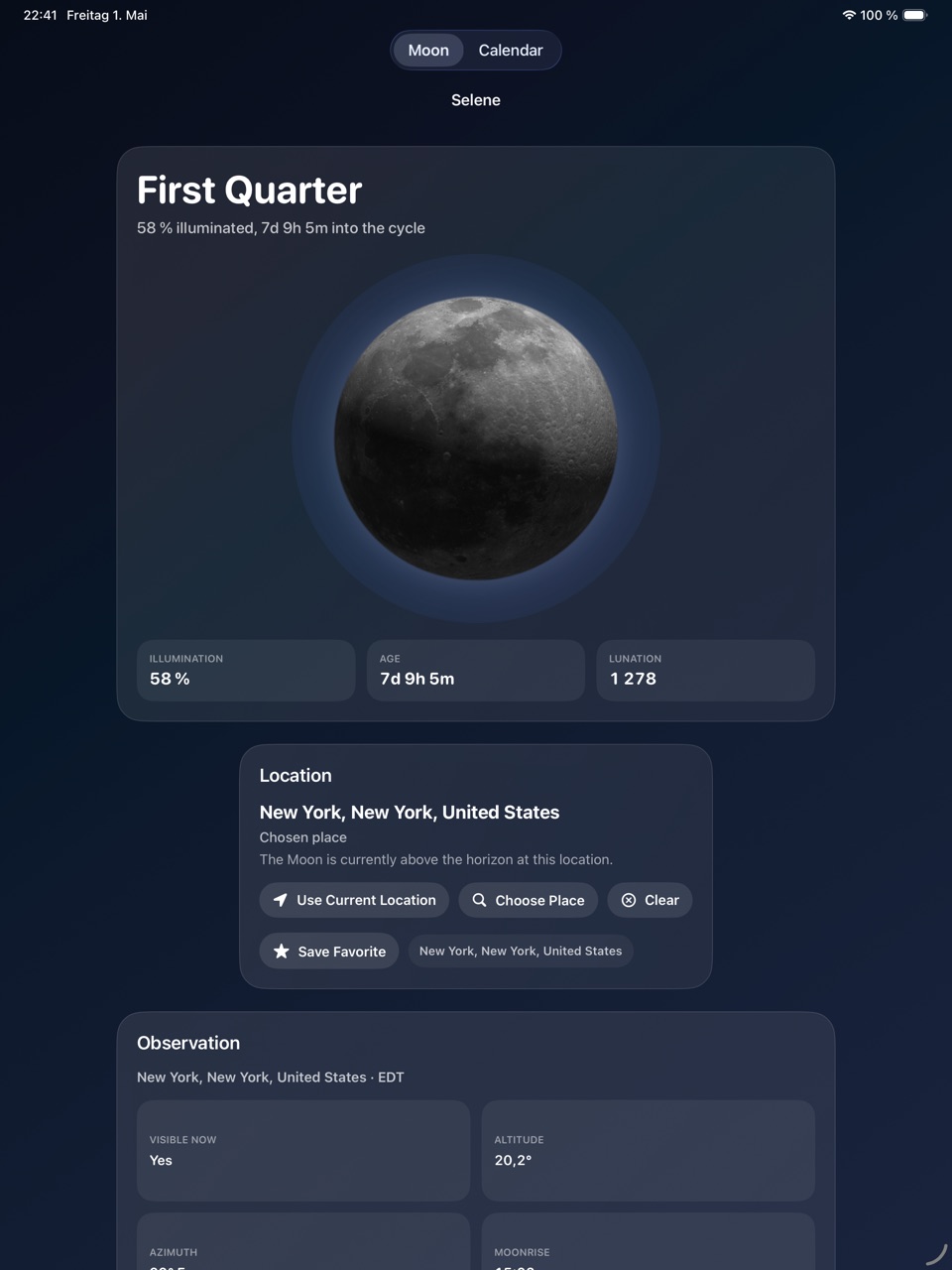 Selene ipados App Store screenshot 6