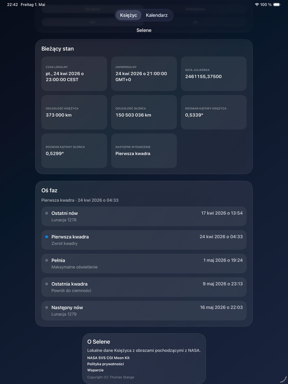 Selene ipados App Store screenshot 3