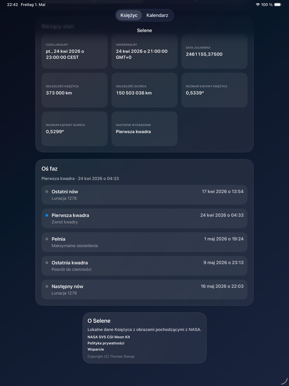 Selene ipados App Store screenshot 4