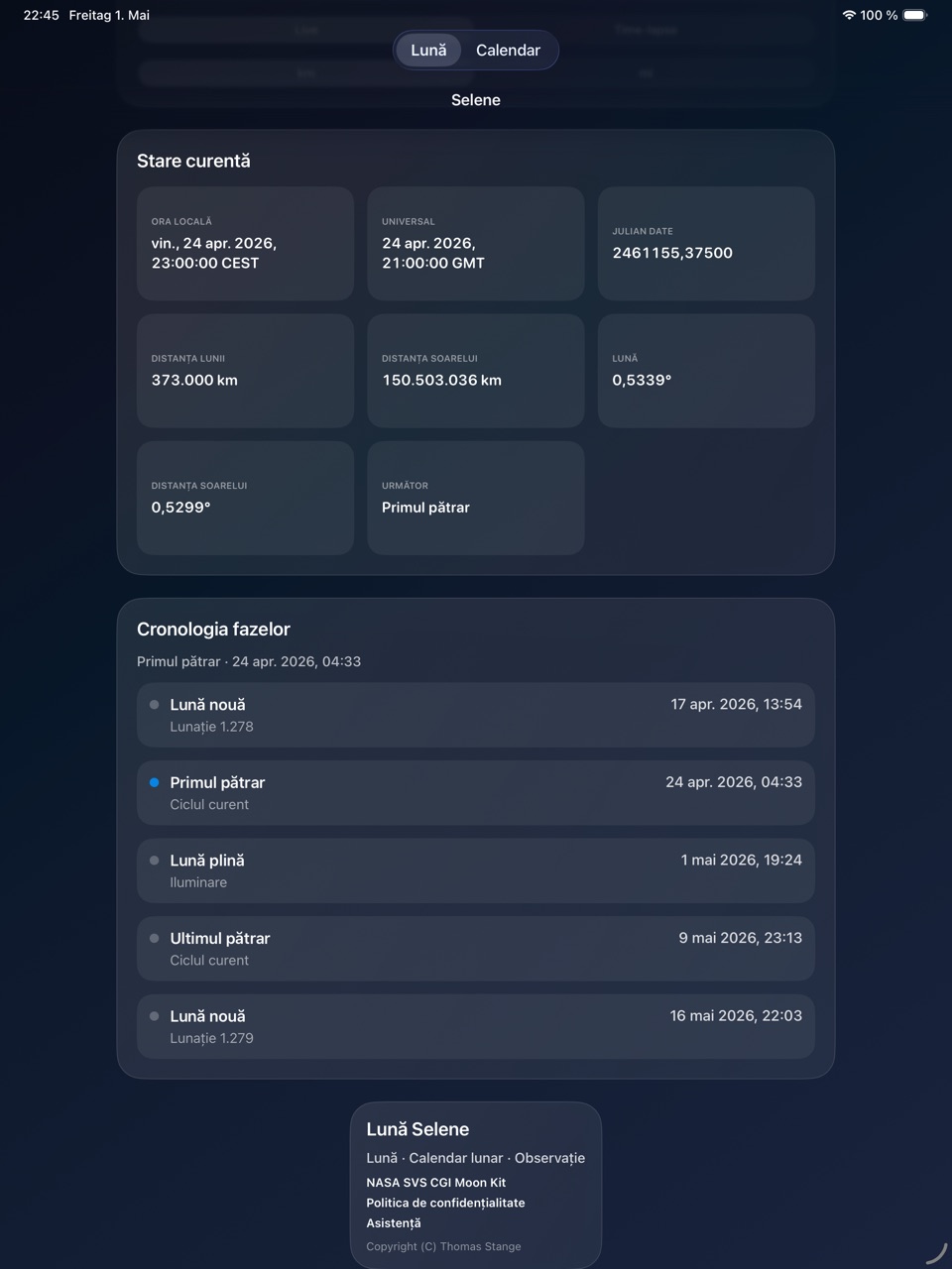 Selene ipados App Store screenshot 3