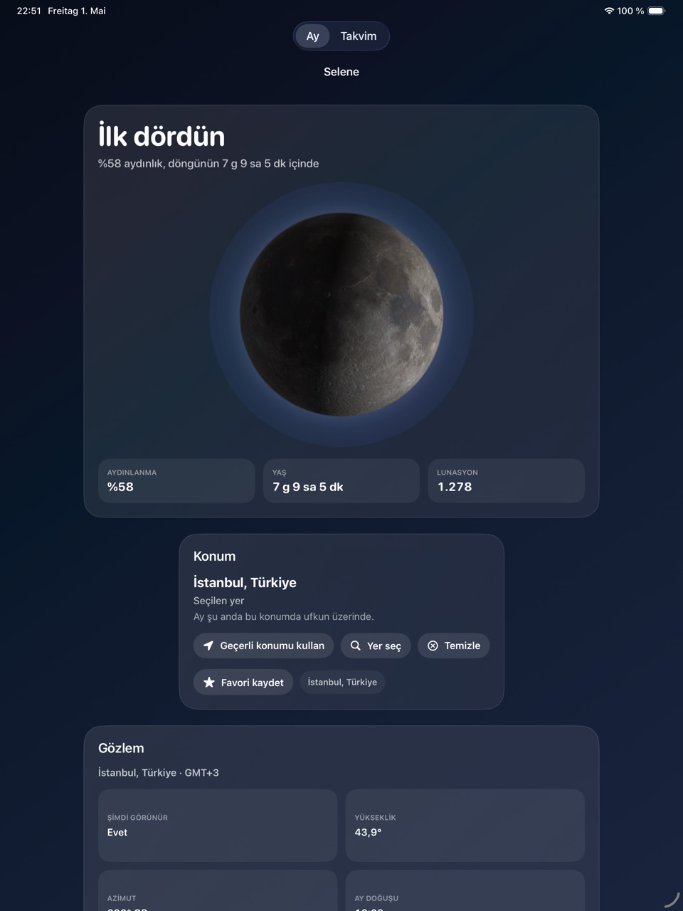 Selene ipados App Store screenshot 1