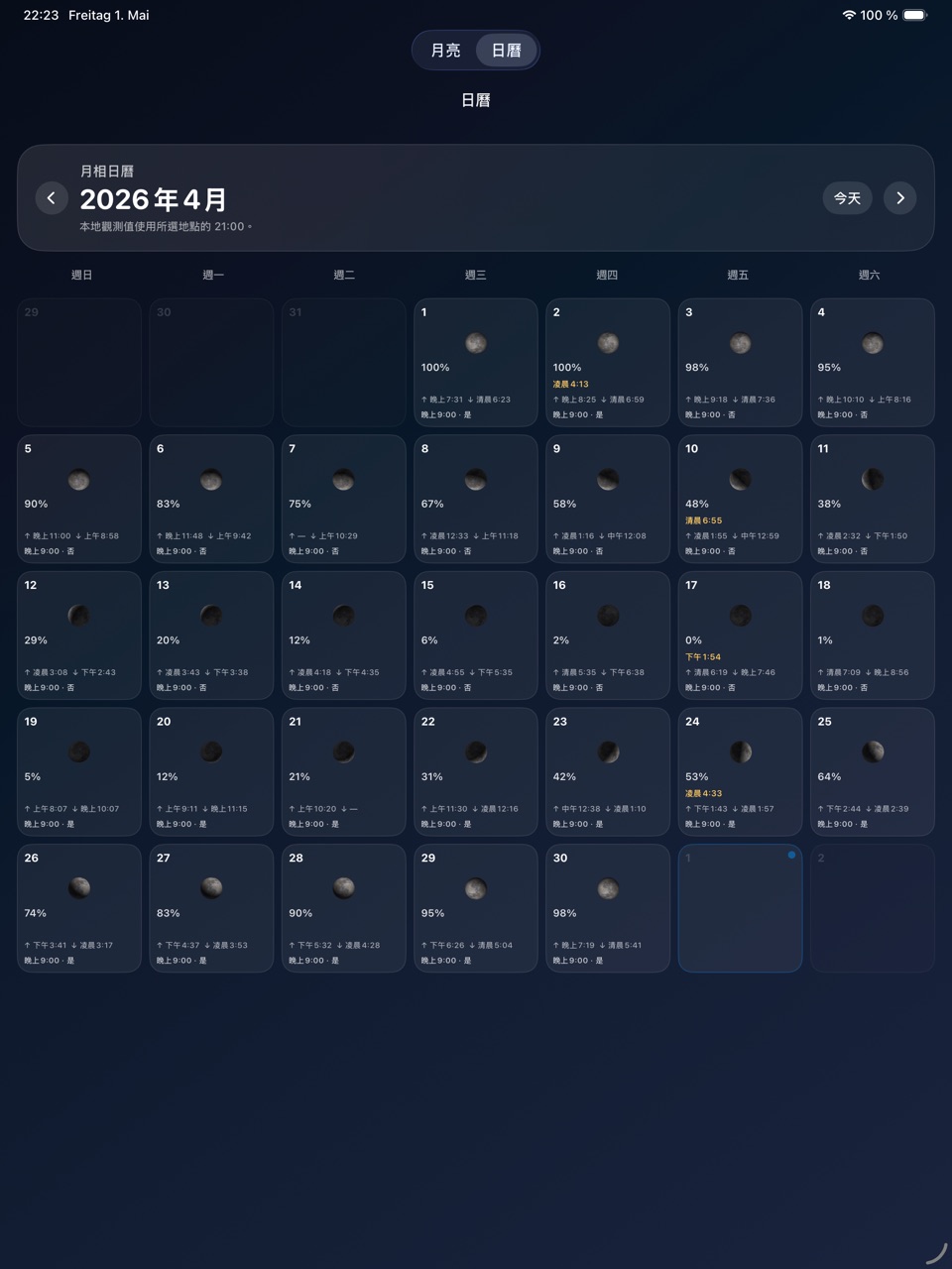 Selene ipados App Store screenshot 5