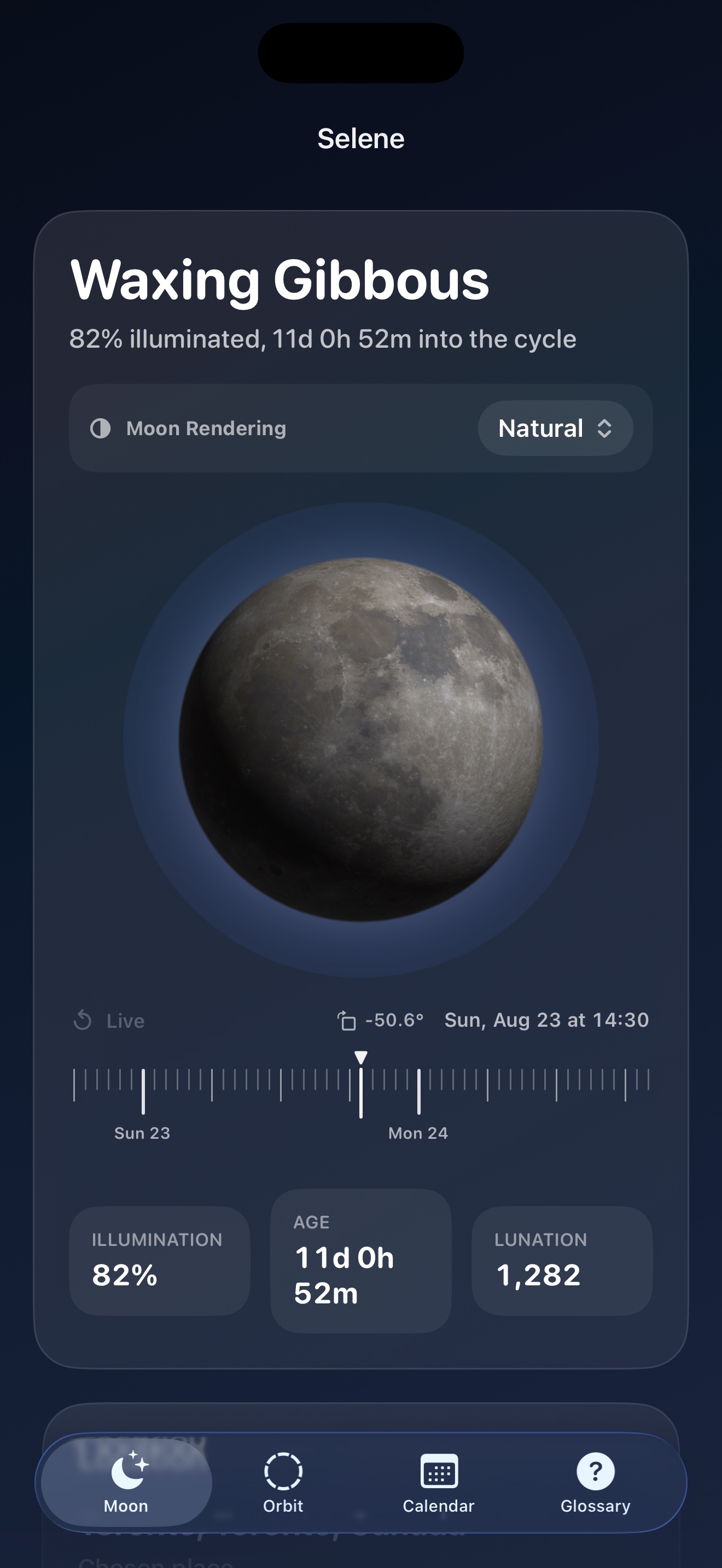 Selene ios App Store screenshot 1
