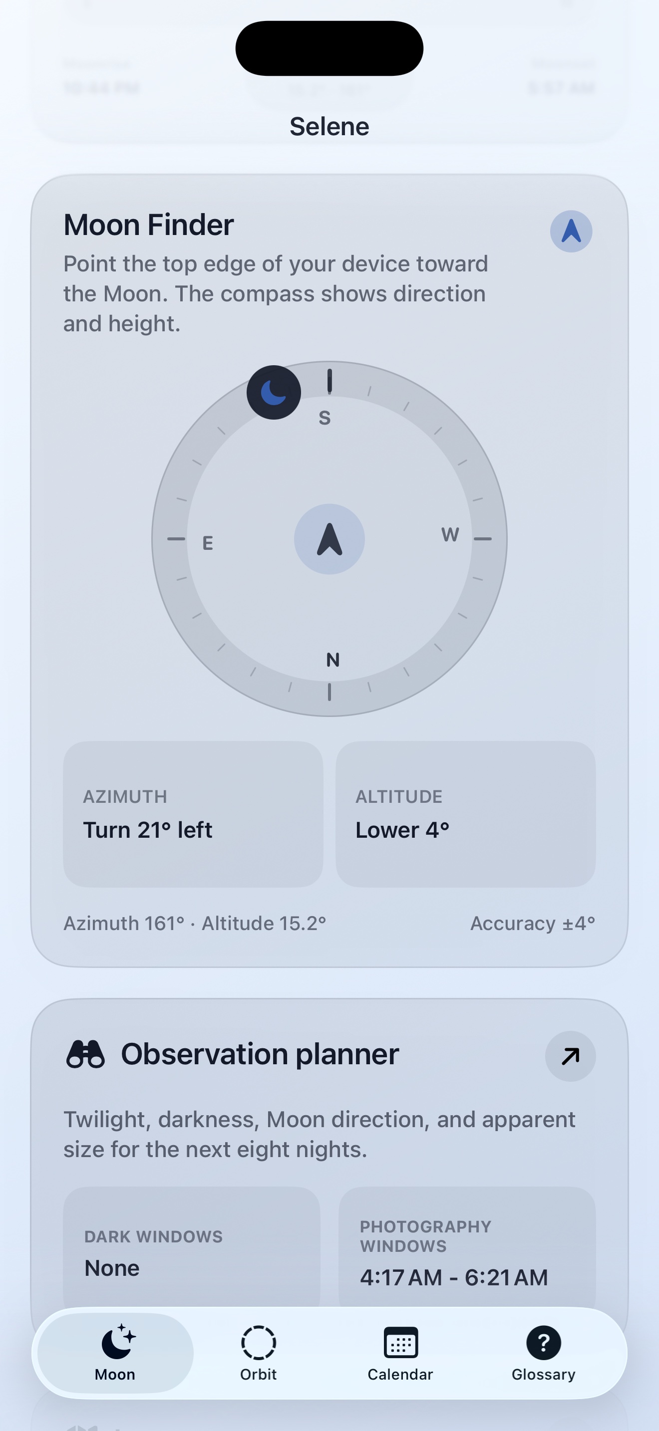 Selene ios App Store screenshot 4