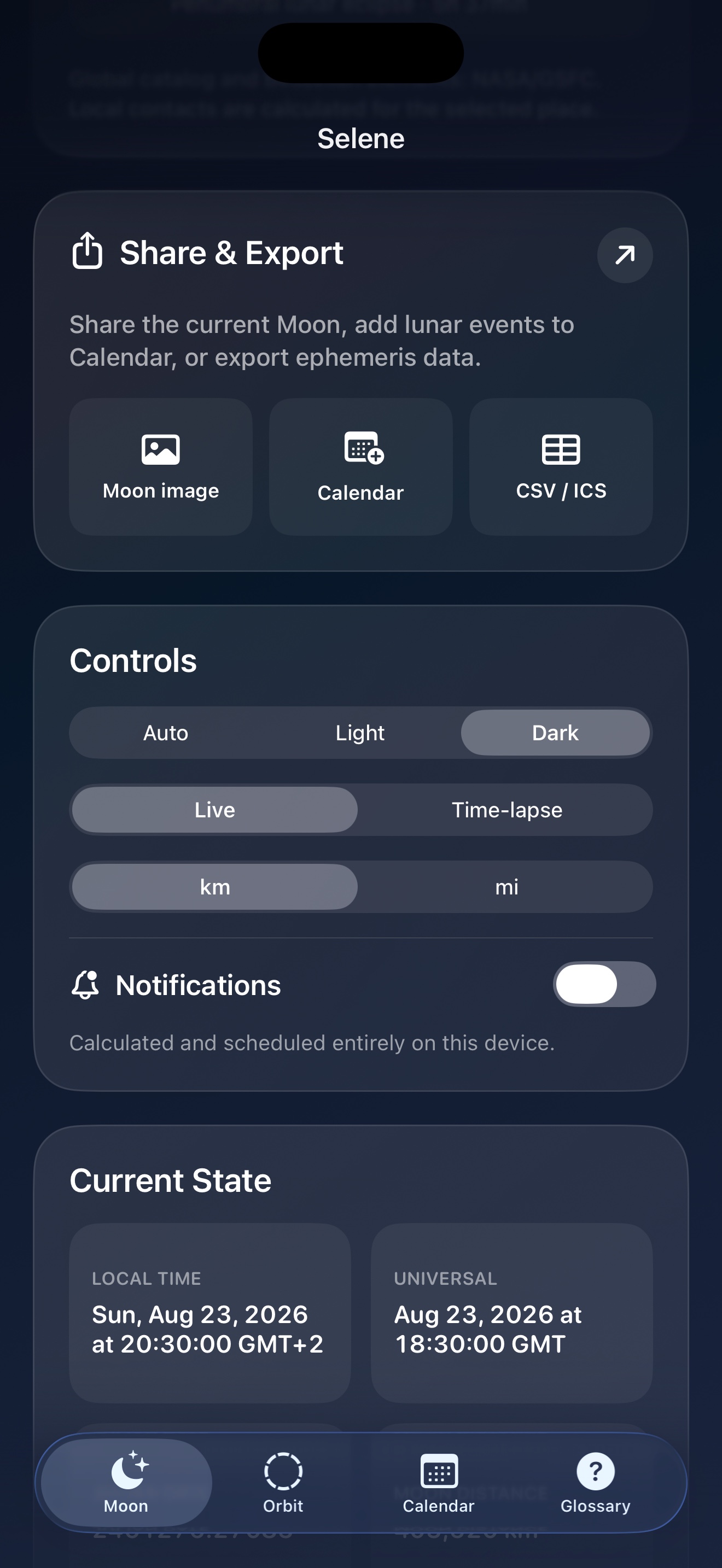 Selene ios App Store screenshot 9