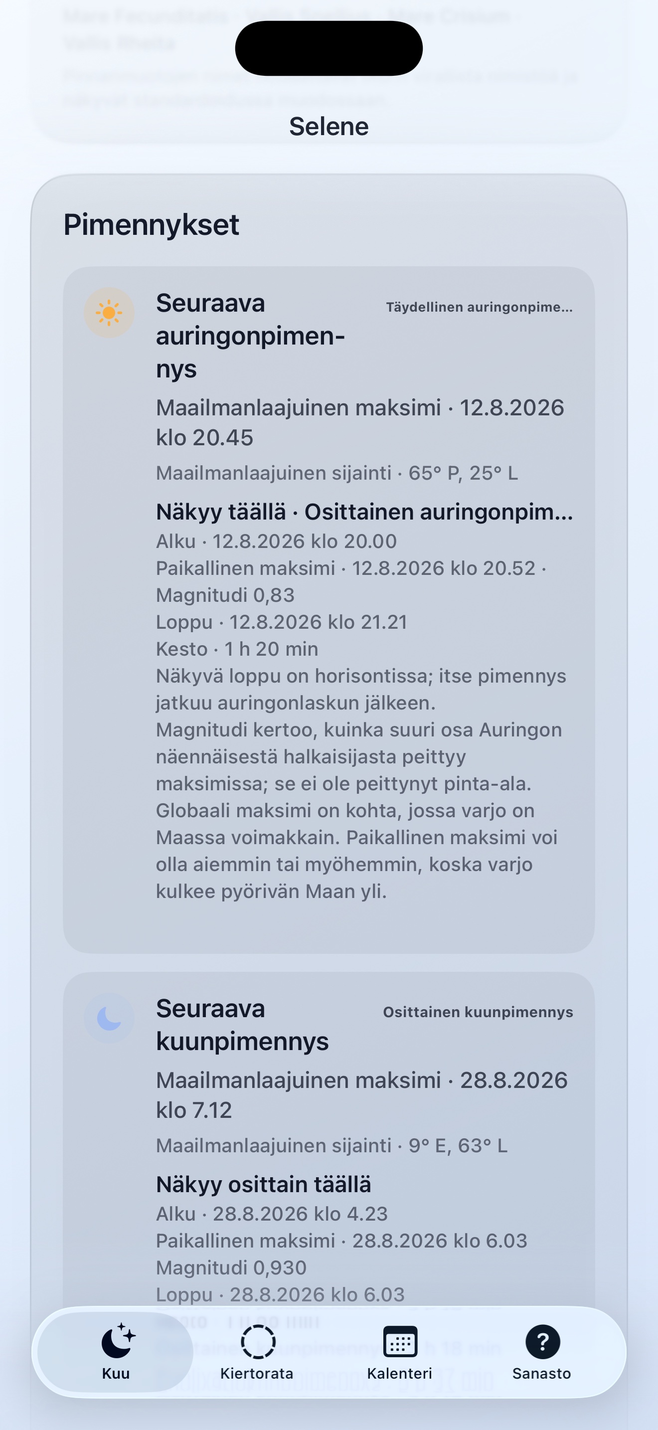 Selene ios App Store screenshot 8