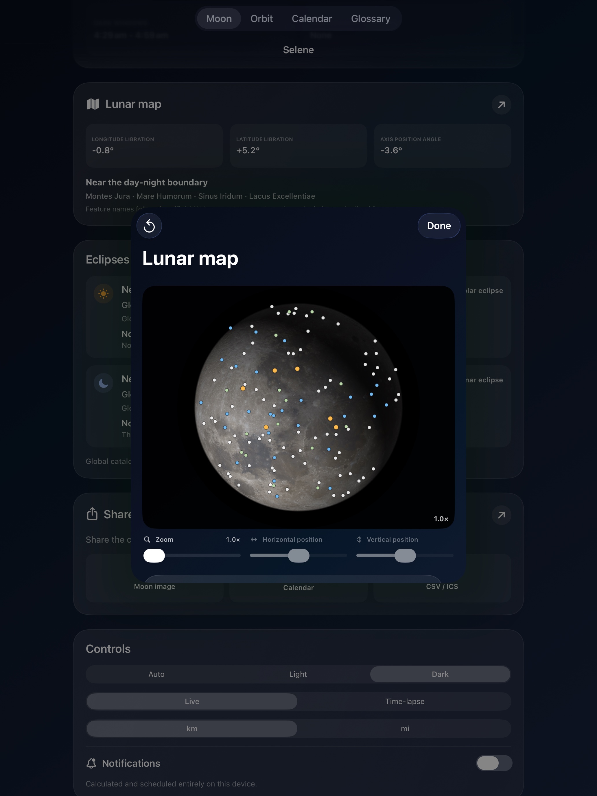 Selene ipados App Store screenshot 3