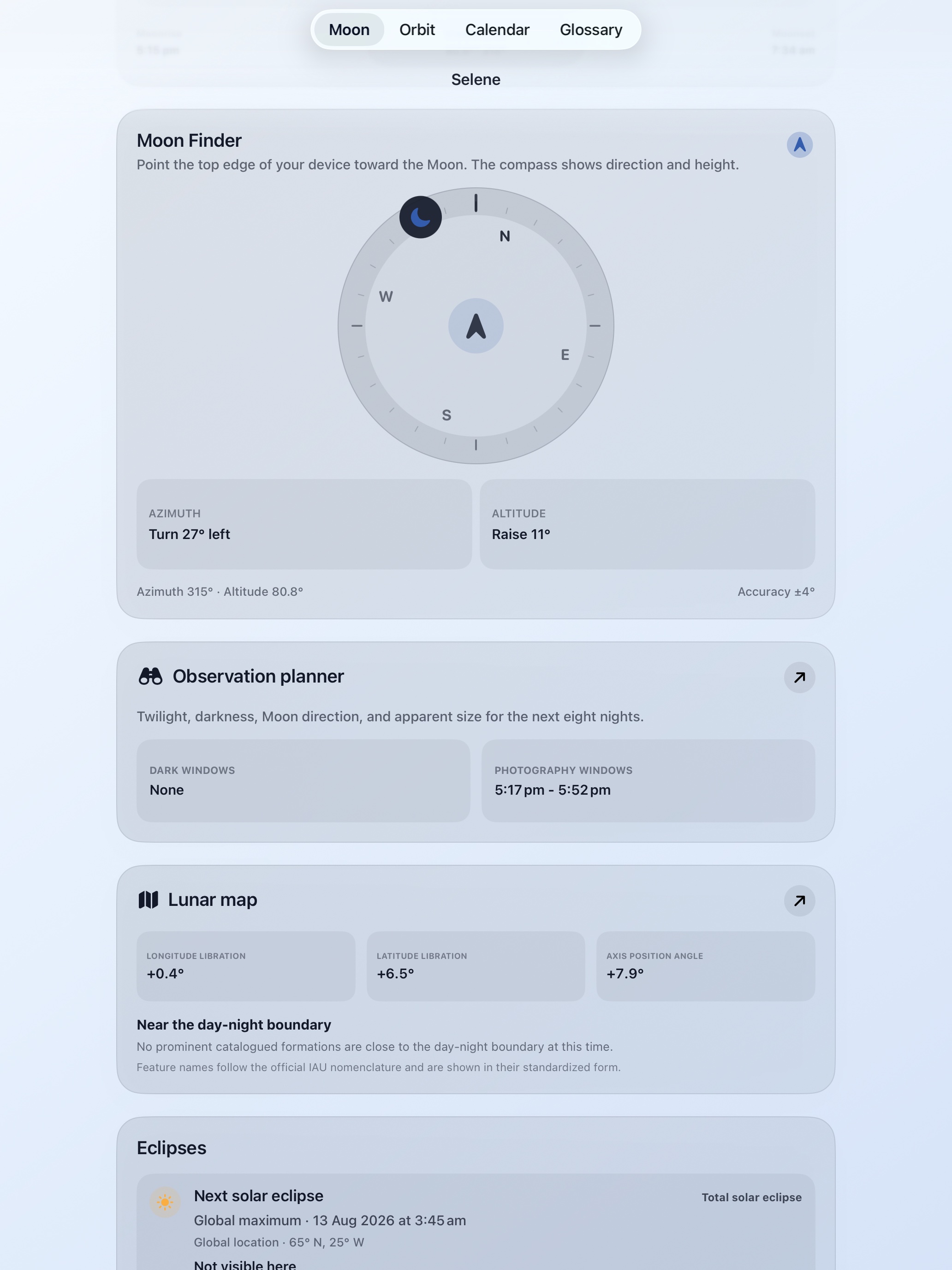 Selene ipados App Store screenshot 4