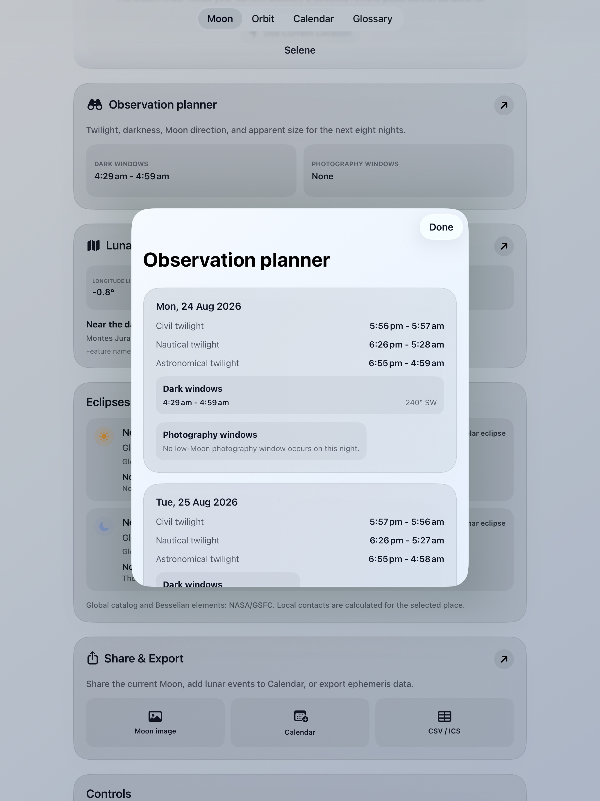 Selene ipados App Store screenshot 10