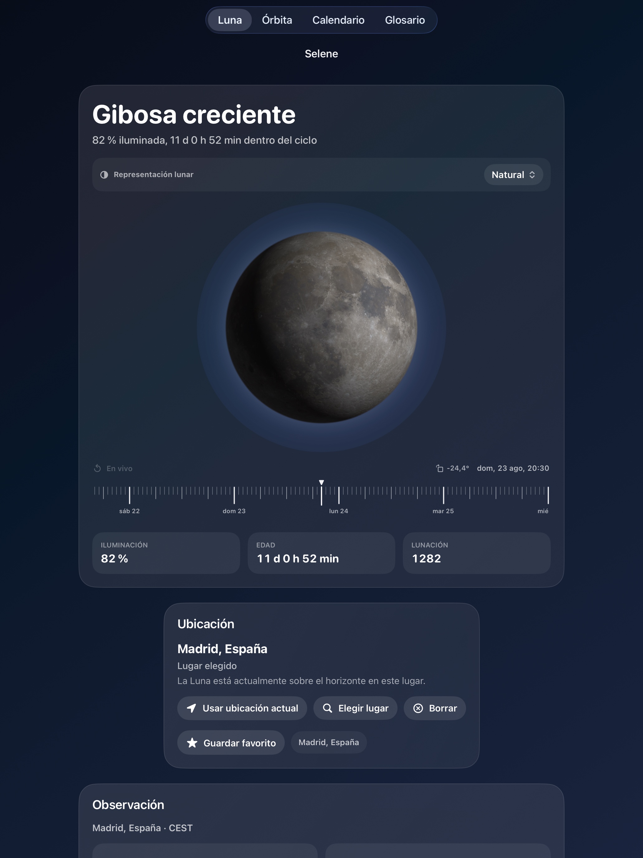 Selene ipados App Store screenshot 1