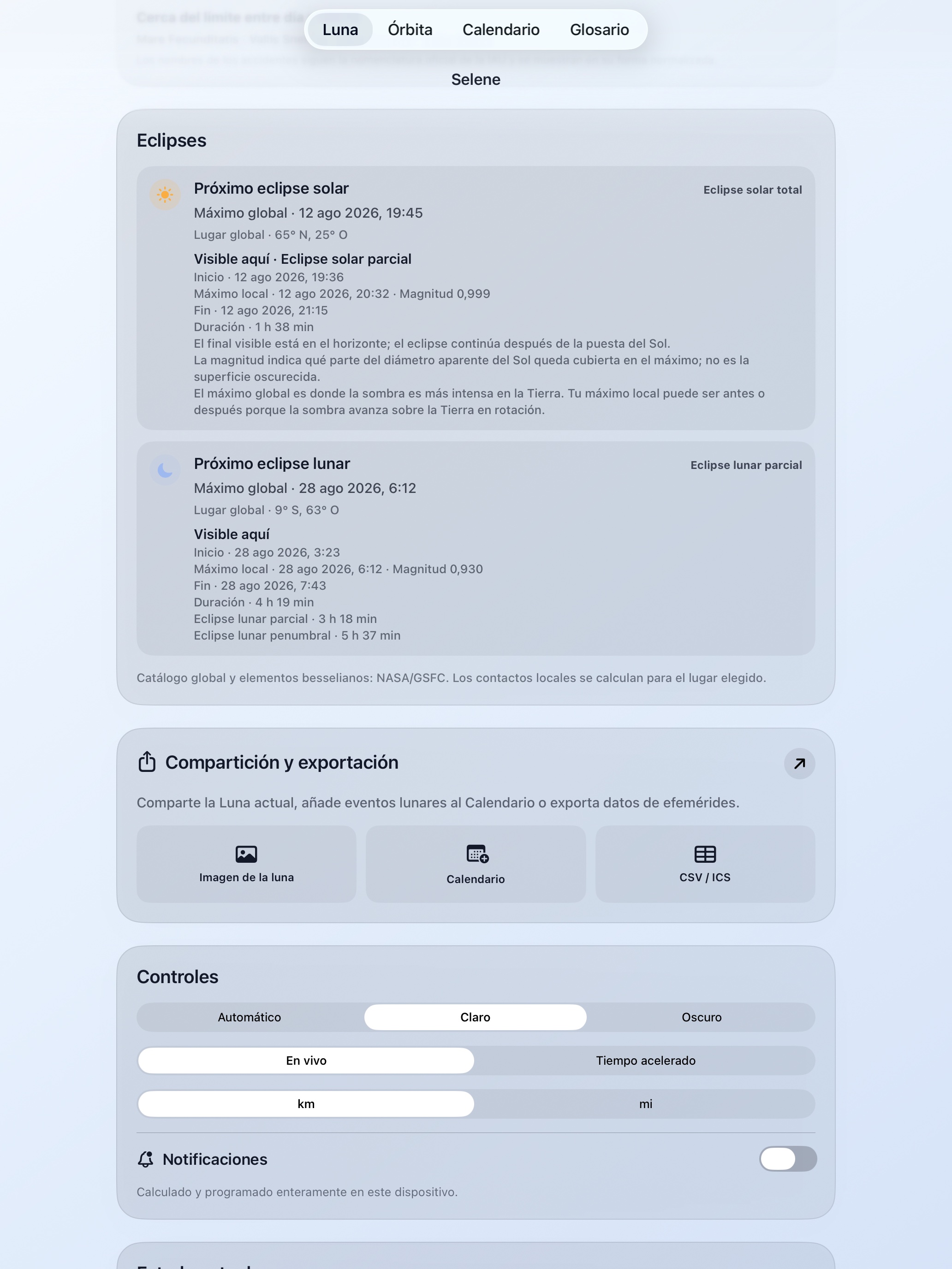 Selene ipados App Store screenshot 8