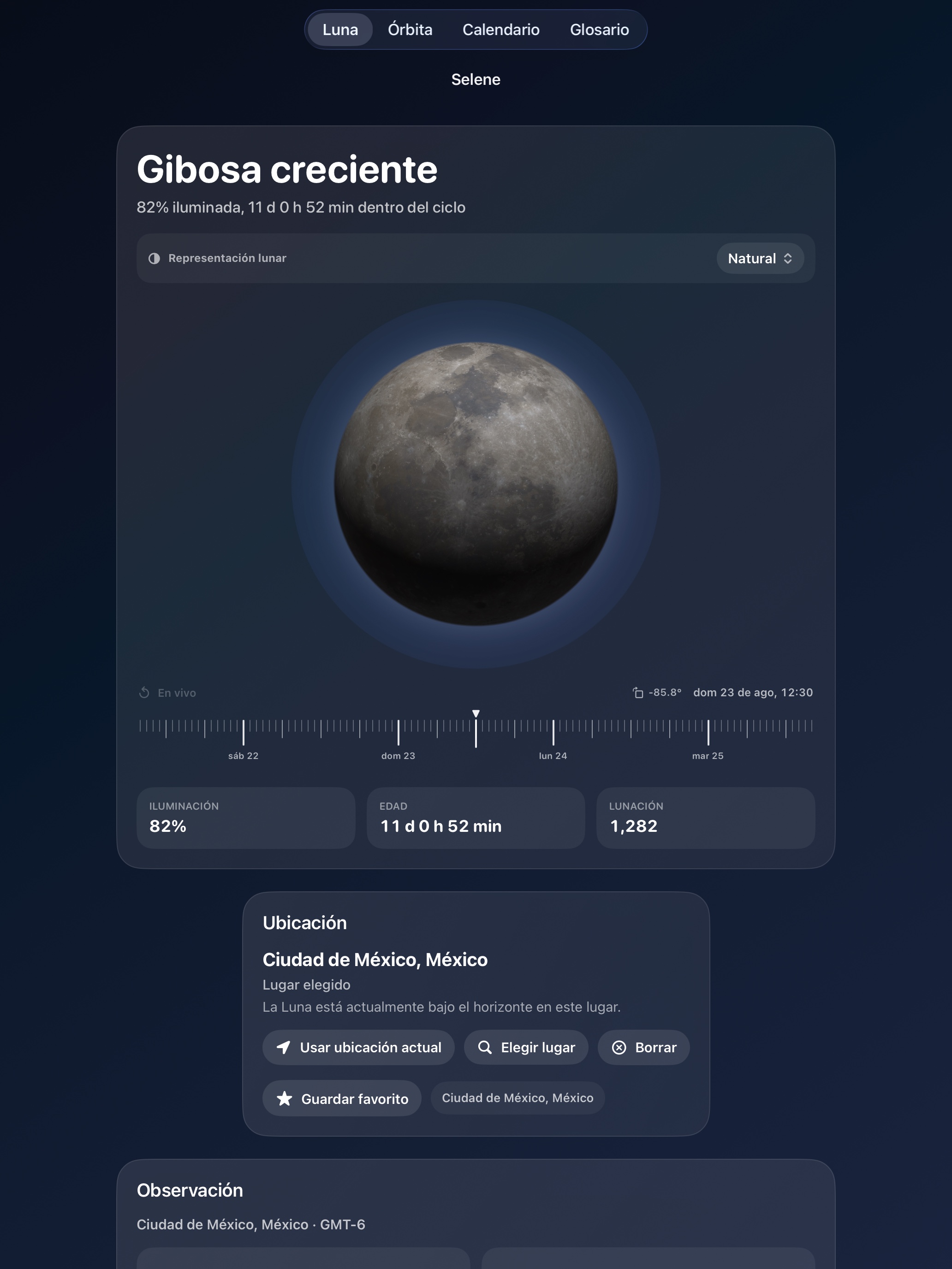 Selene ipados App Store screenshot 1