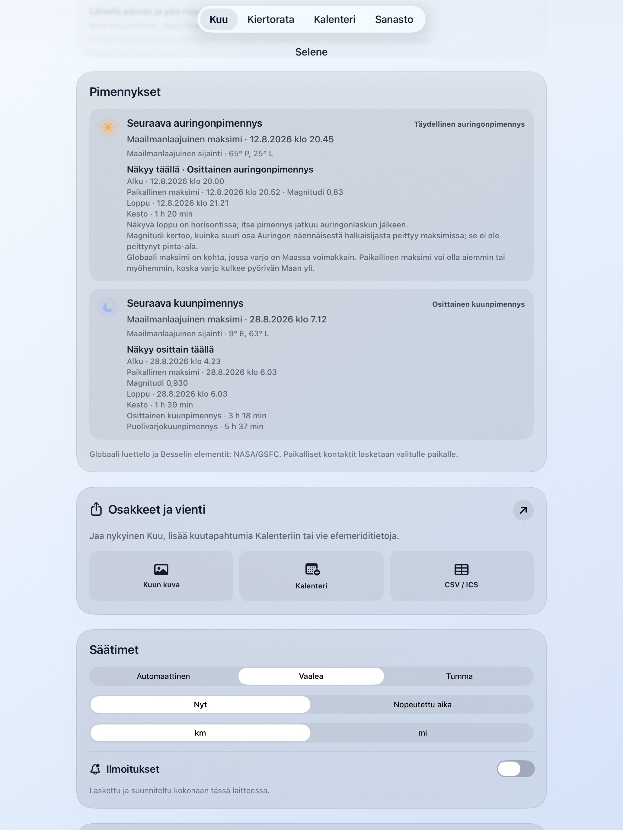 Selene ipados App Store screenshot 8