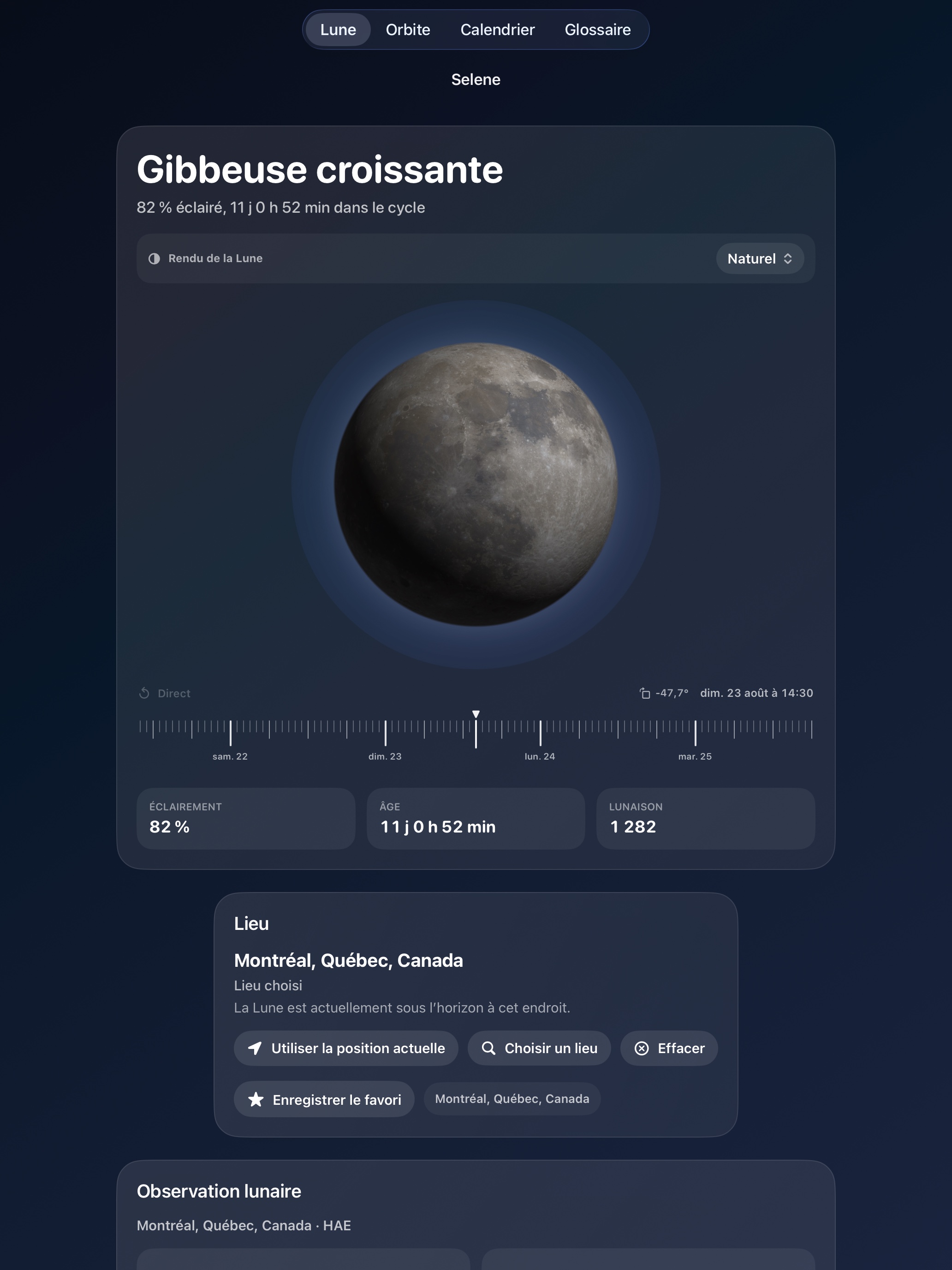 Selene ipados App Store screenshot 1