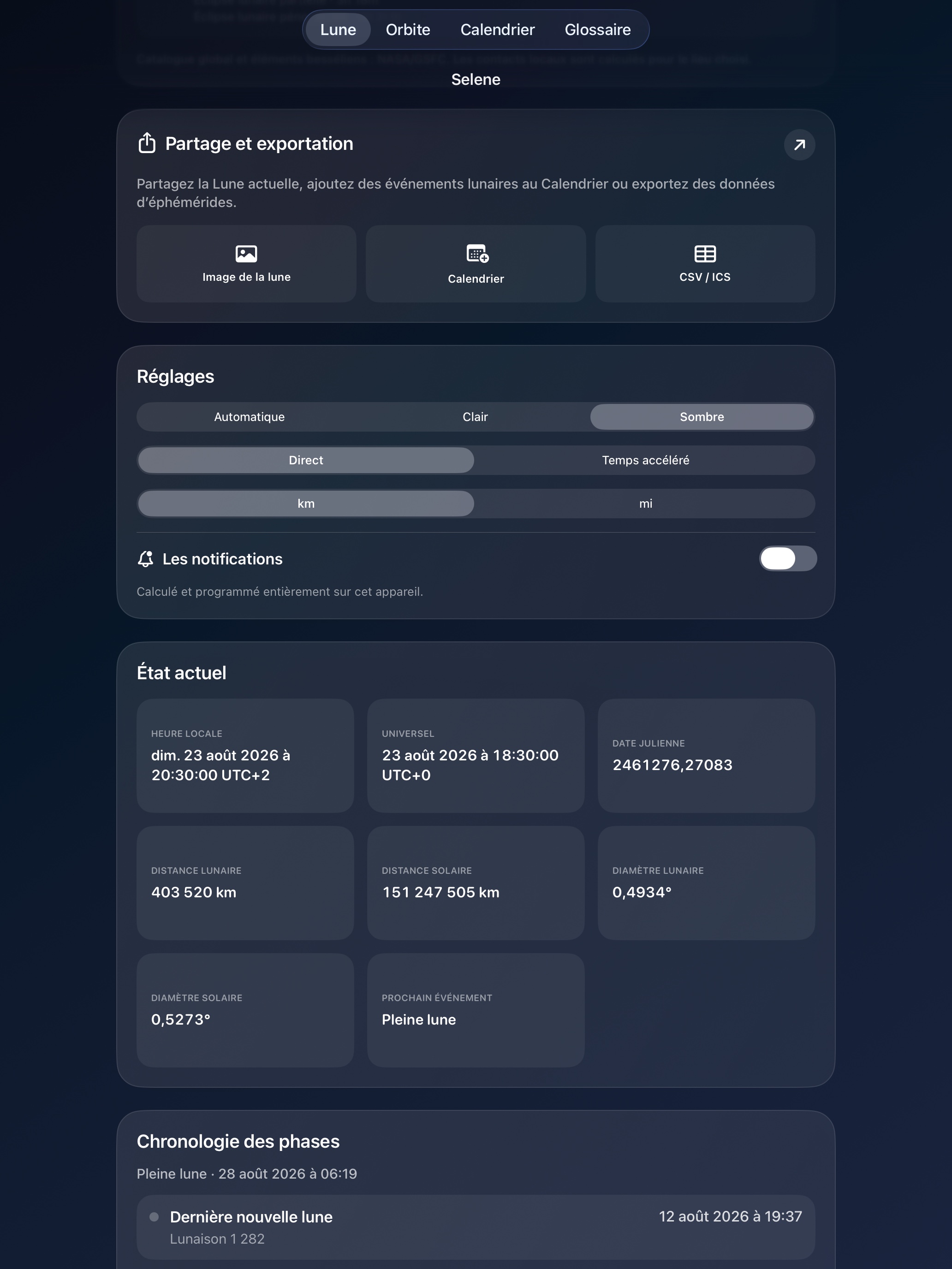 Selene ipados App Store screenshot 9